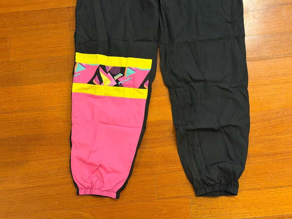 Adult 80s Neon Track Suit Halloween Costume Men's Women's Unisex - Picture 4 of 5